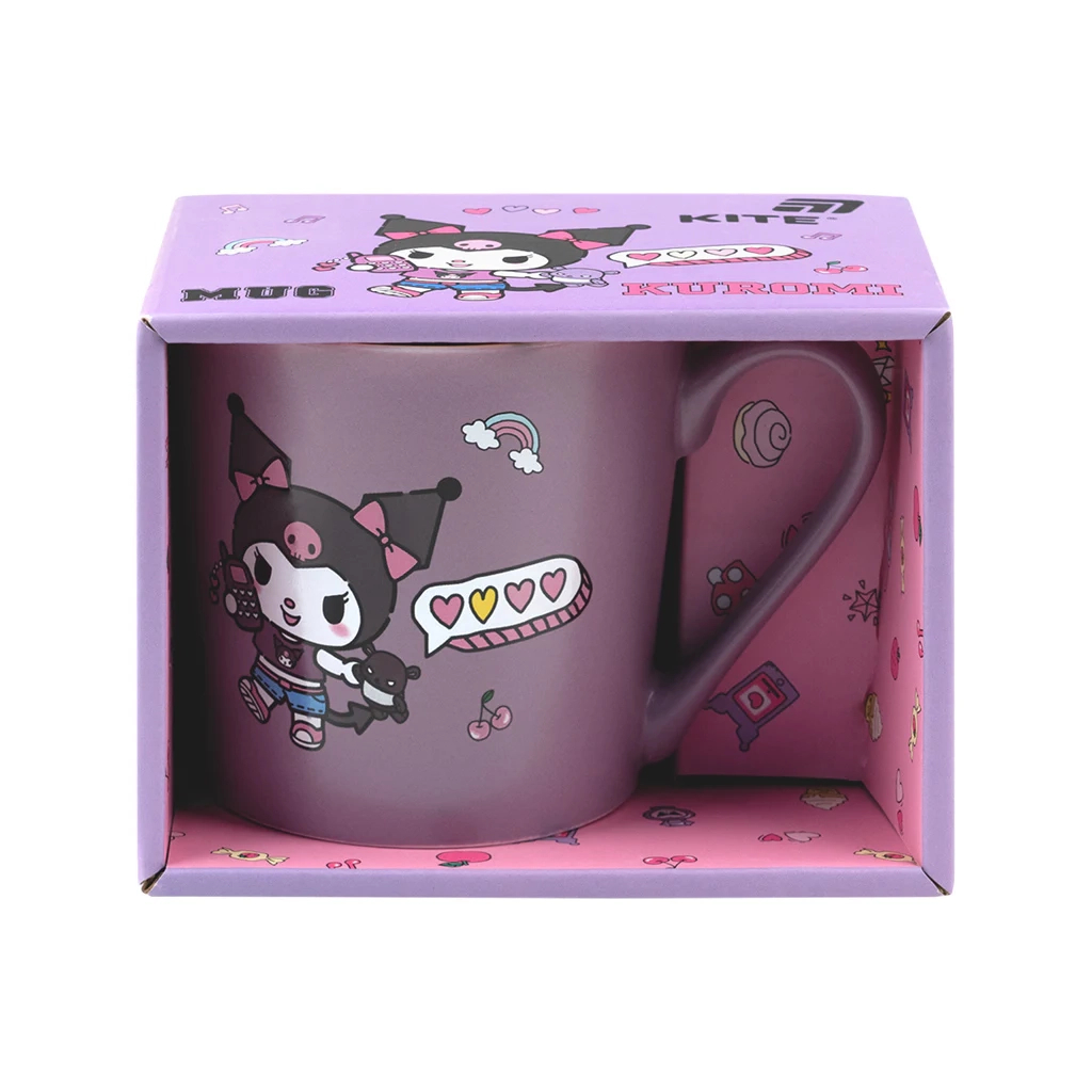 Чашка Kite Kuromi 400 мл, HK-1 (HK25-216-1) - зображення 4