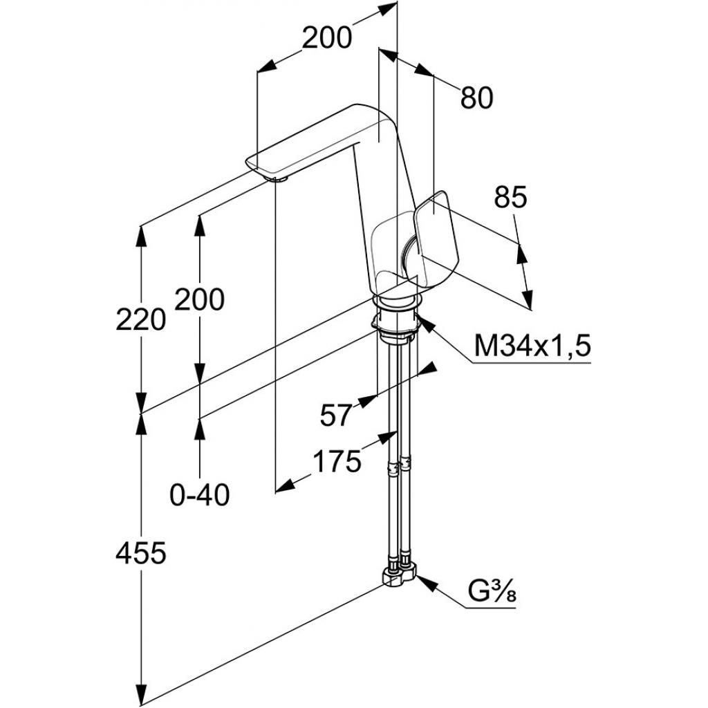 Змішувач KLUDI AMEO (410240575) - зображення 2