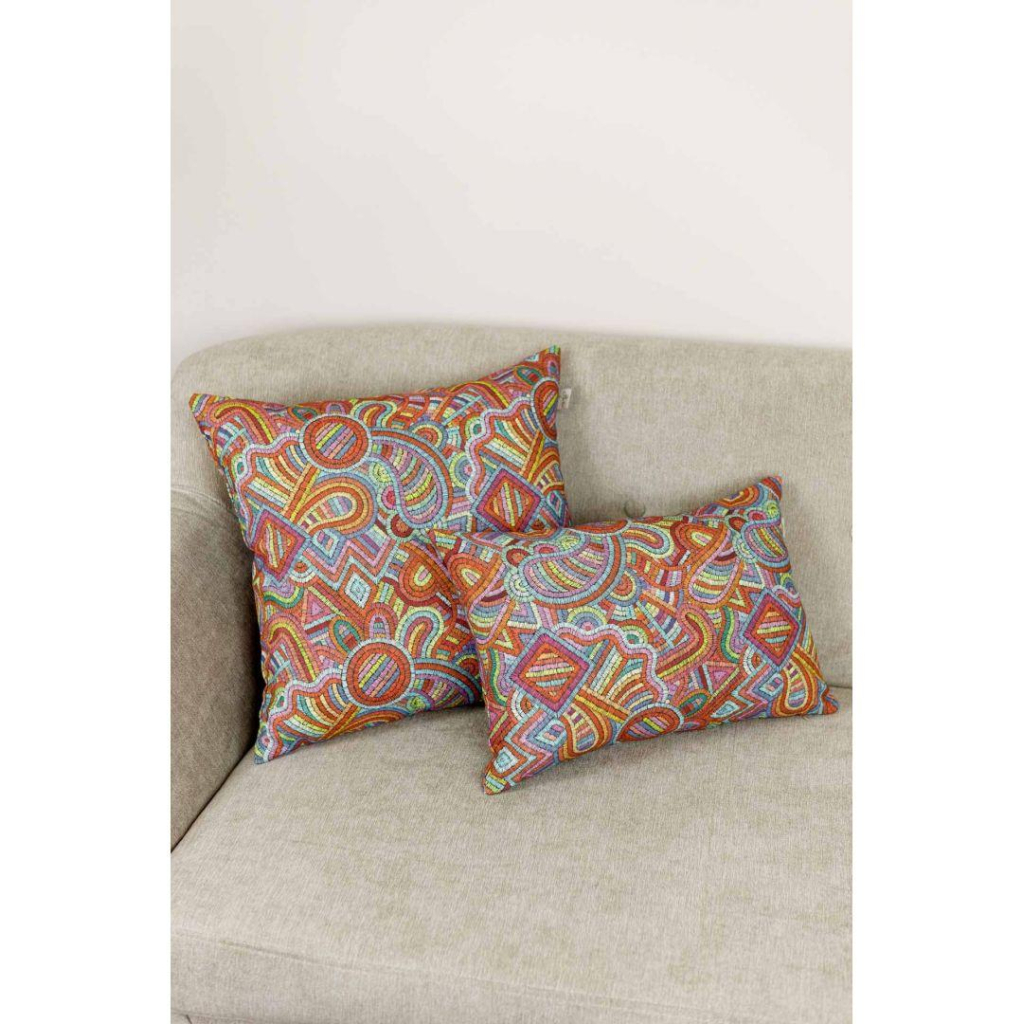 Подушка Прованс декоративна MixPrint 503 мозаіка 30х45 см (029884) - зображення 3