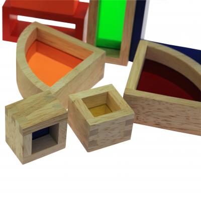 Конструктор Goki Райдужні будівельні блоки з вікнами (58620) - зображення 4