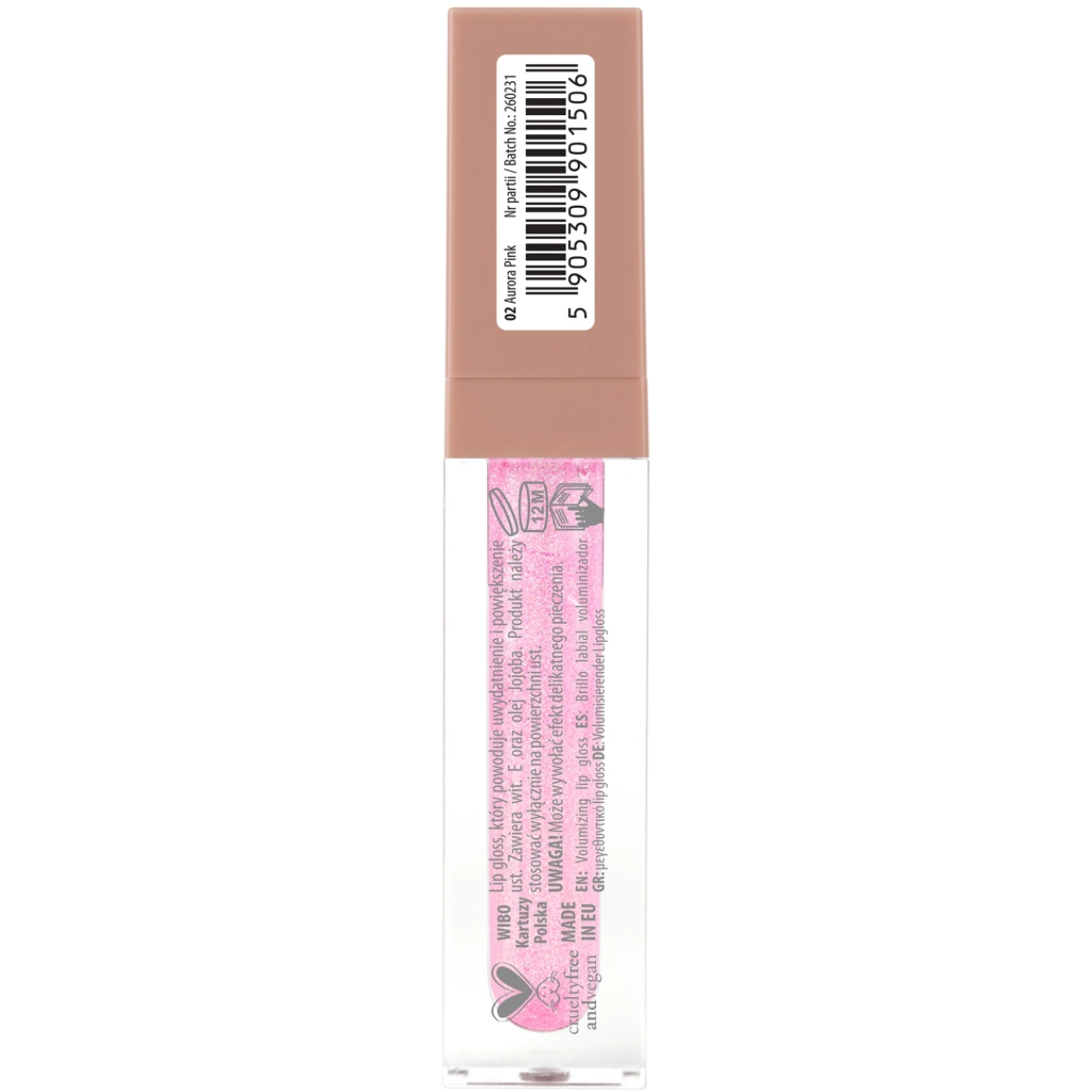 Блиск для губ NAM Lip Gloss Volume 03 - Paradise Pink (5901571041988) - изображение 2