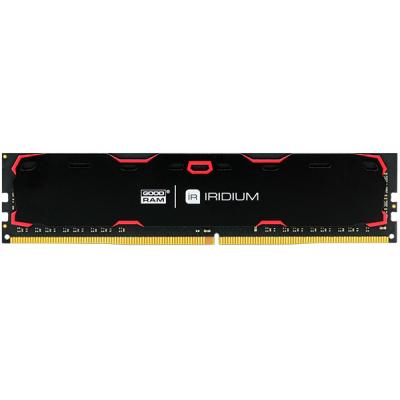 Модуль пам'яті для комп'ютера DDR4 8GB 2400 MHz Iridium Black Goodram (IR-2400D464L15S/8G) - зображення 2