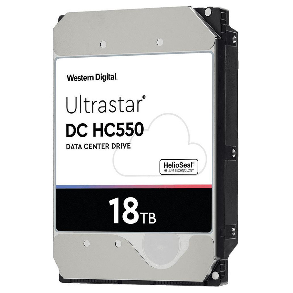 Жорсткий диск для сервера 18TB SATA 7200 256MB DC HC550 WD (0F38459) - зображення 1