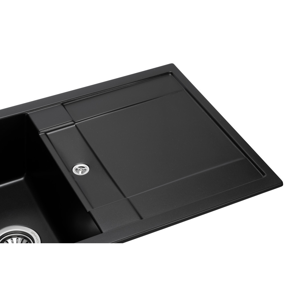 Мийка кухонна GRANADO VALENCIA black shine (gr0701) - зображення 3