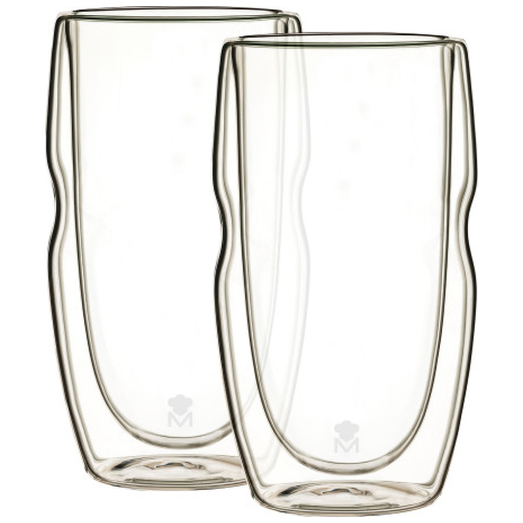 Набір склянок MasterPro Mixology з подвійними стінками, 540 мл, 2 шт (BGMP-20204) - зображення 1