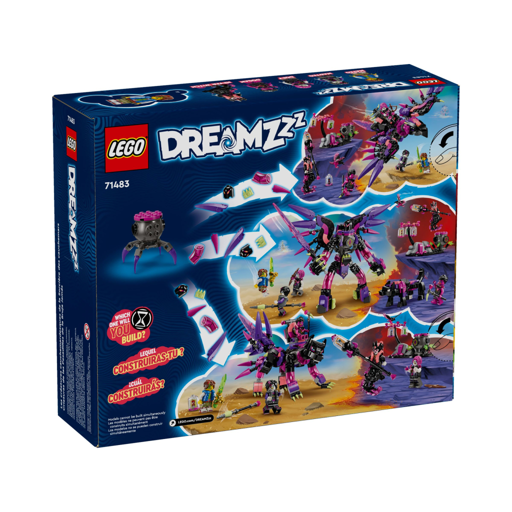 Конструктор LEGO DREAMZzz Кошмарні істоти Невідьми (71483) - зображення 8