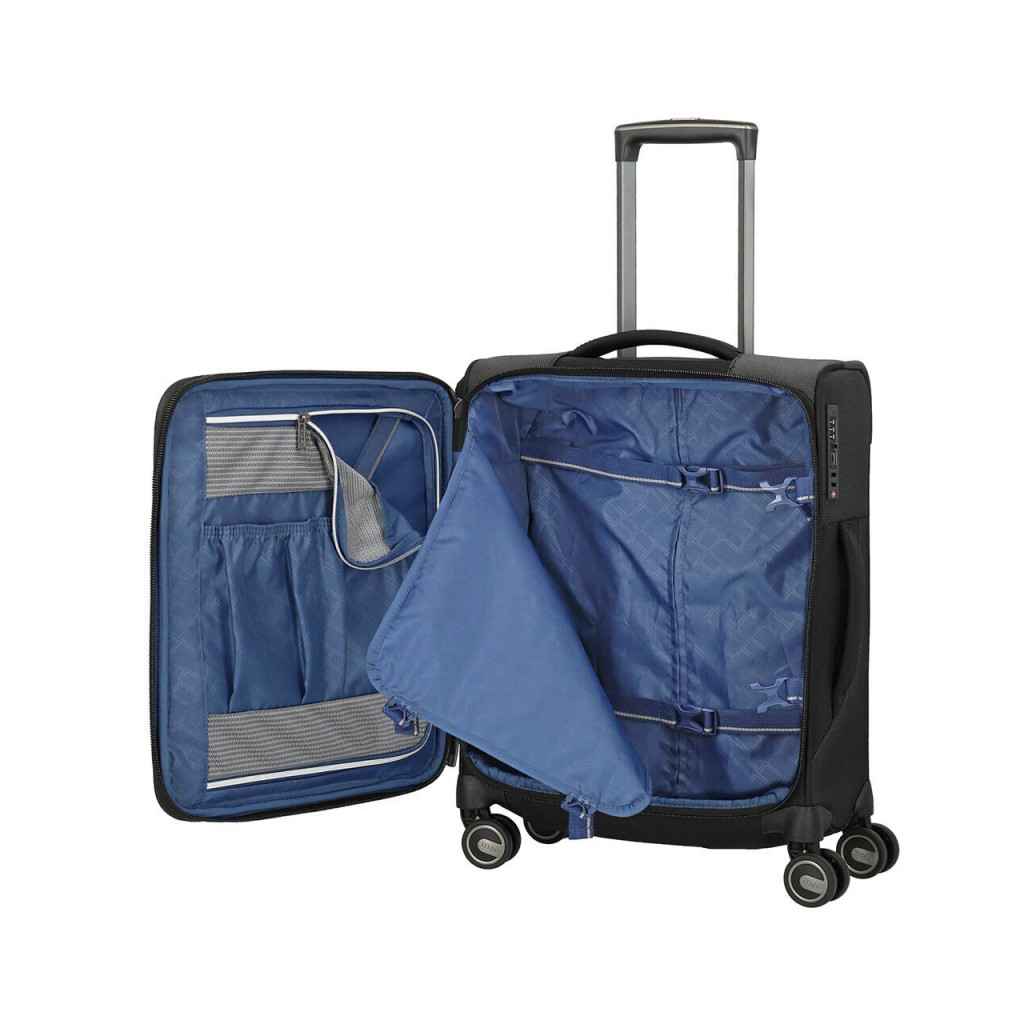 Валіза Titan Prime Black S + Cosmetic Bag (Ti391406-01) - зображення 7