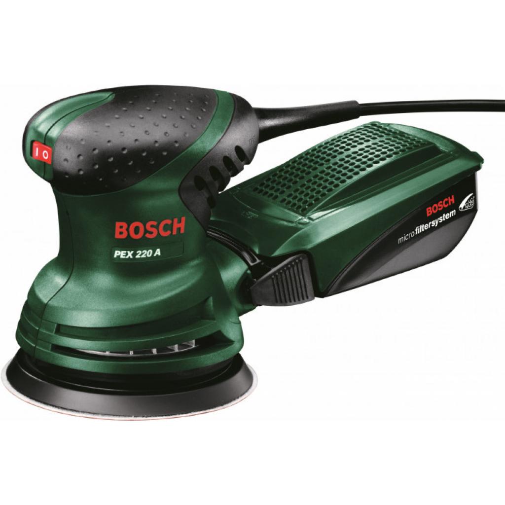 Шліфувальна машина Bosch PEX 220 A (0.603.378.020) - зображення 1
