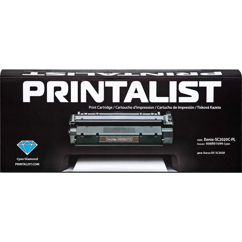 Картридж Printalist Xerox DC SC2020/ 006R01694 Cyan (Xerox-SC2020C-PL) - зображення 1