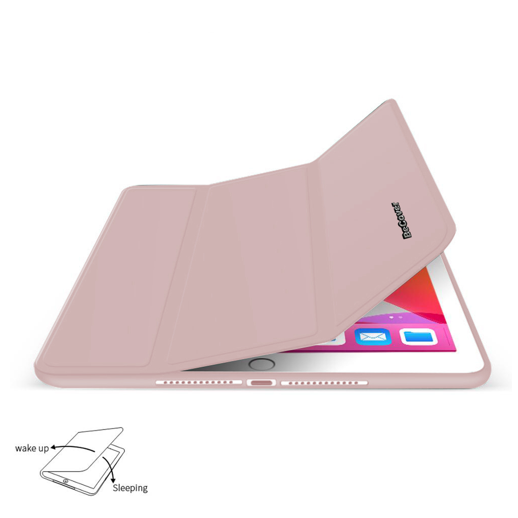 Чохол до планшета BeCover Tri Fold Soft TPU mount Apple Pencil Apple iPad 10.2 2019/2020/2021 Pink (706745) - зображення 3