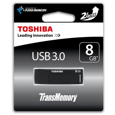 USB флеш накопичувач Toshiba 8GB DAICHI Black USB 3.0 (THNV08DAIBLK(6) - зображення 2