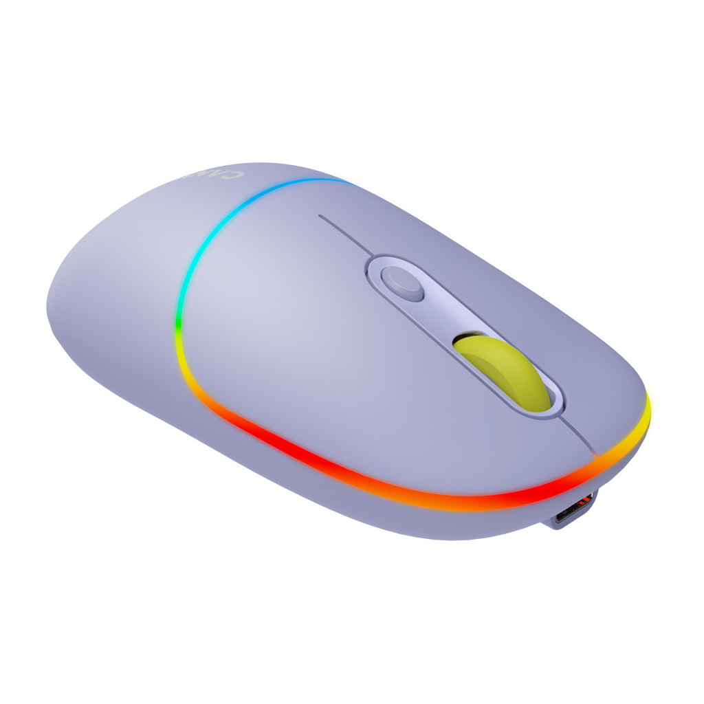 Мишка Canyon MW-22 Dual Band RGB Wireless Mountain Lavender (CNS-CMSW22ML) - изображение 4