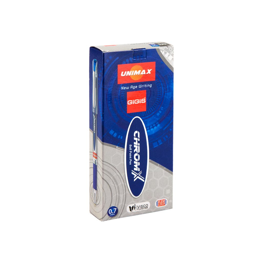 Ручка кулькова Unimax ChromX, чорна (UX-119-01) - зображення 3