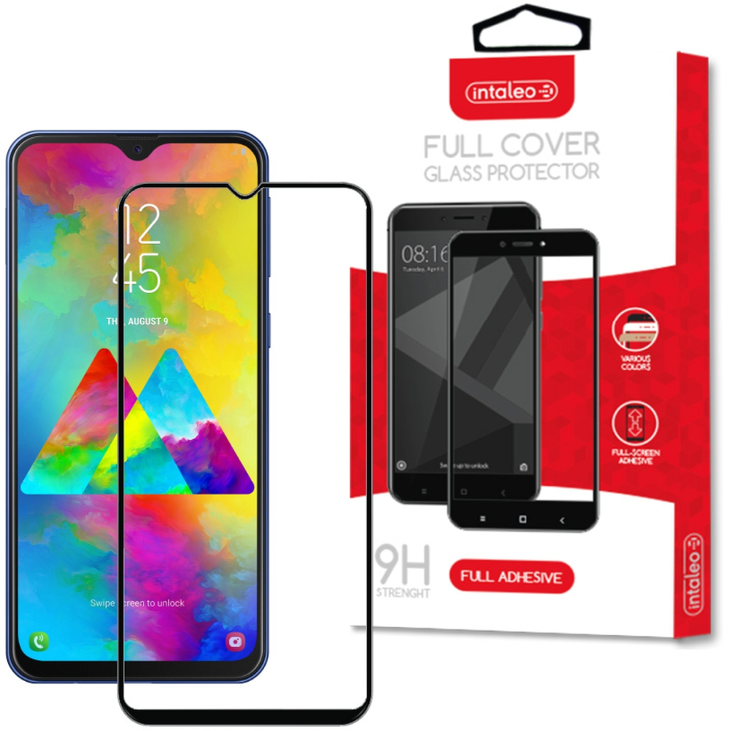 Скло захисне Intaleo Full Glue Glass Samsung M20 Black (1283126490828) - зображення 1