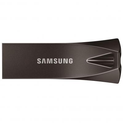 USB флеш накопичувач Samsung 128GB Bar Plus Black USB 3.1 (MUF-128BE4/APC) - изображение 1