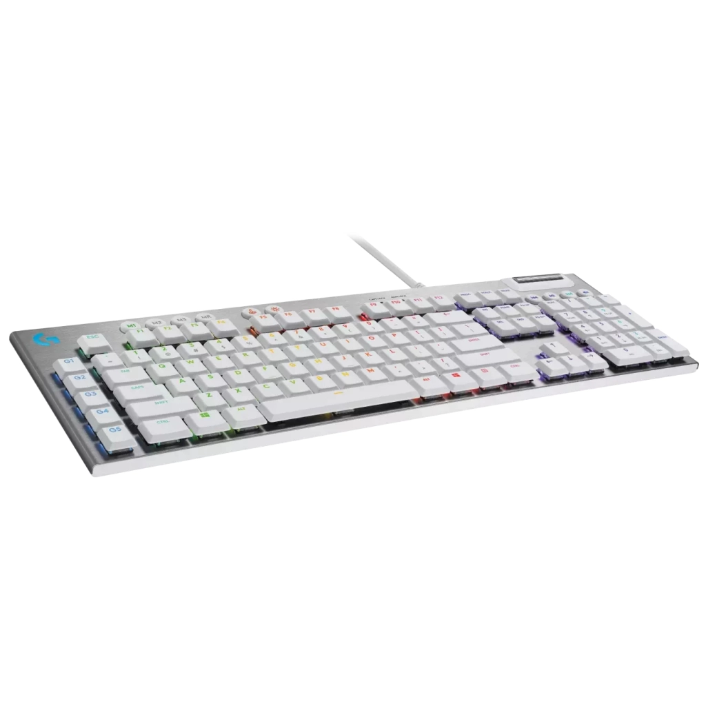 Клавіатура Logitech G815 Lightsync RGB Mechanical GL Tactile USB UA White (920-011359) - зображення 3