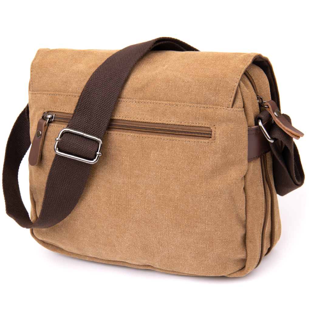 Сумка Vintage Текстильна Пісочна (20607) - зображення 2