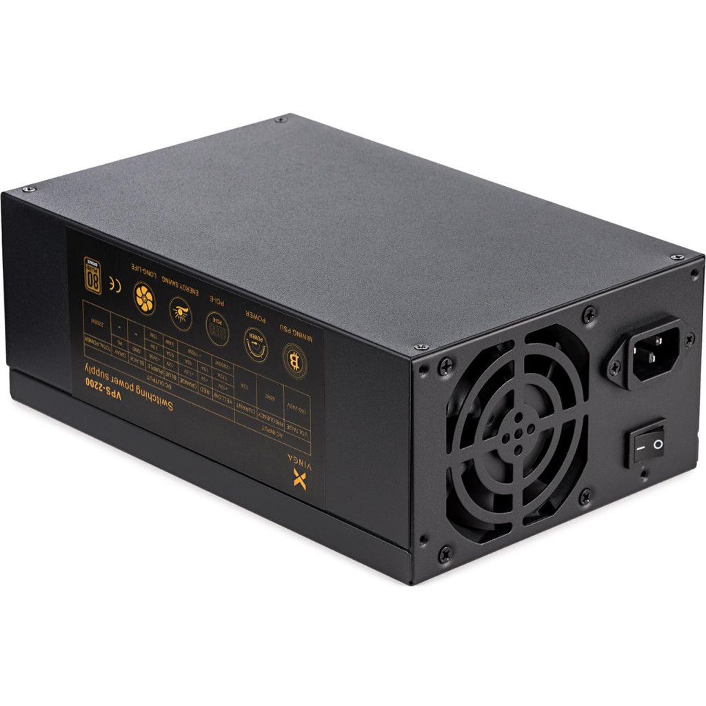 Блок живлення Vinga 2200W (VPS-2200 Mining edition) - зображення 3
