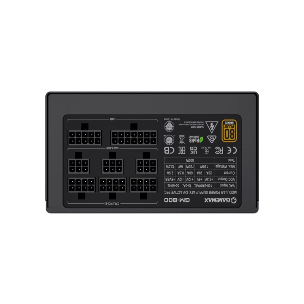 Блок живлення Gamemax 800W (GM-800 Modular) - зображення 8