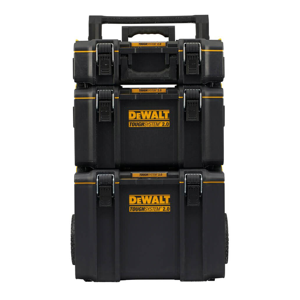 Ящик для інструментів DeWALT комплект TOUGHSYSTEM 2.0, DS450,DS300,DS150 (DWST83402-1) - зображення 2