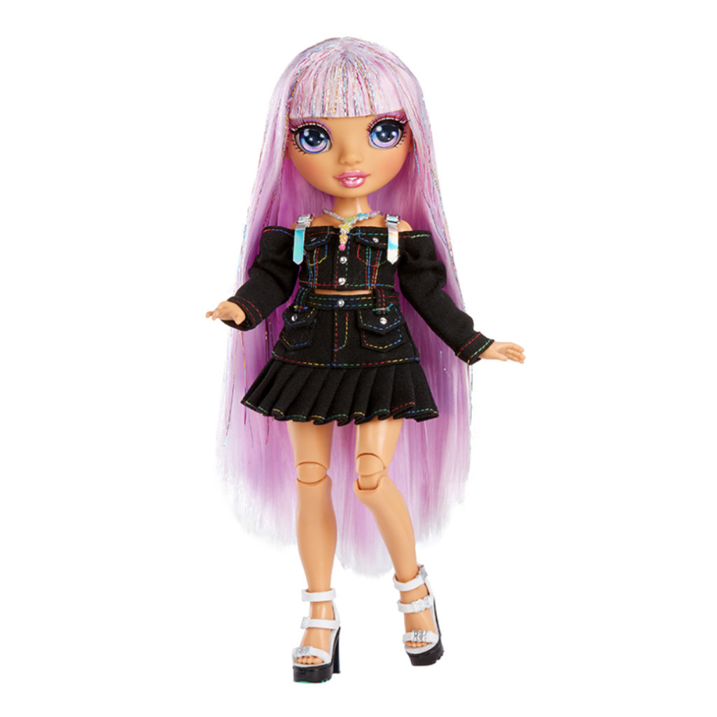 Лялька Rainbow High серії Junior High PJ Party - Ейвері Стайлз (590798) - зображення 1