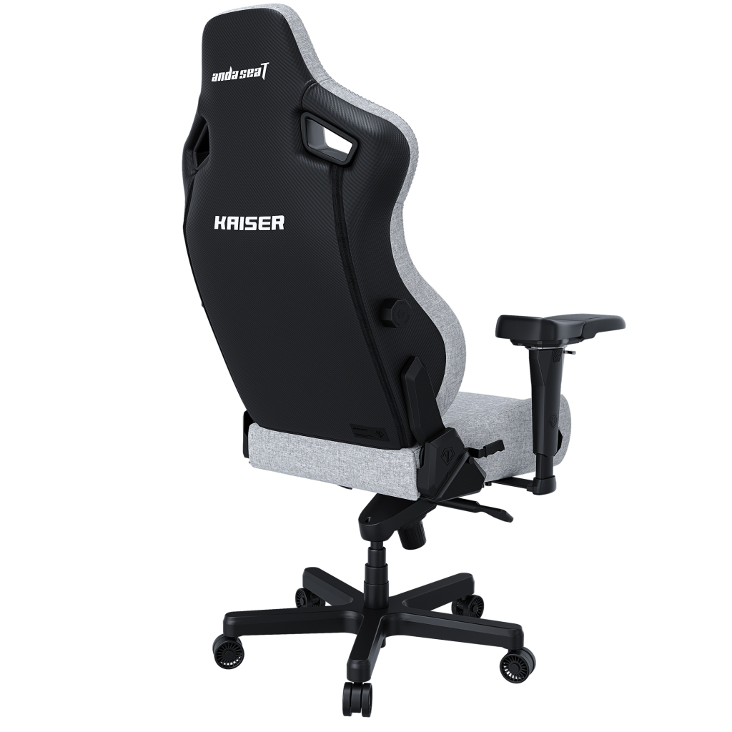 Крісло ігрове Anda Seat Kaiser 4 Fabric Size L Grey (AD12YDDC-L-20-G-CF) - зображення 4