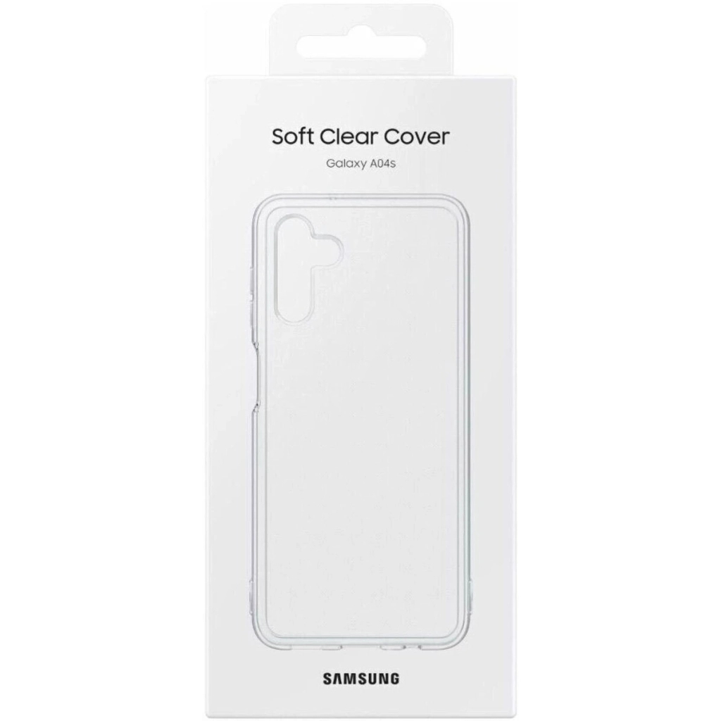 Чохол до мобільного телефона Samsung Samsung A04s Soft Clear Cover Transparency (EF-QA047TTEGRU) - зображення 5