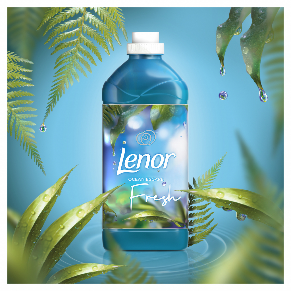 Кондиціонер для білизни Lenor Росисте цвітіння 1.42 л (8001841375960) - зображення 2