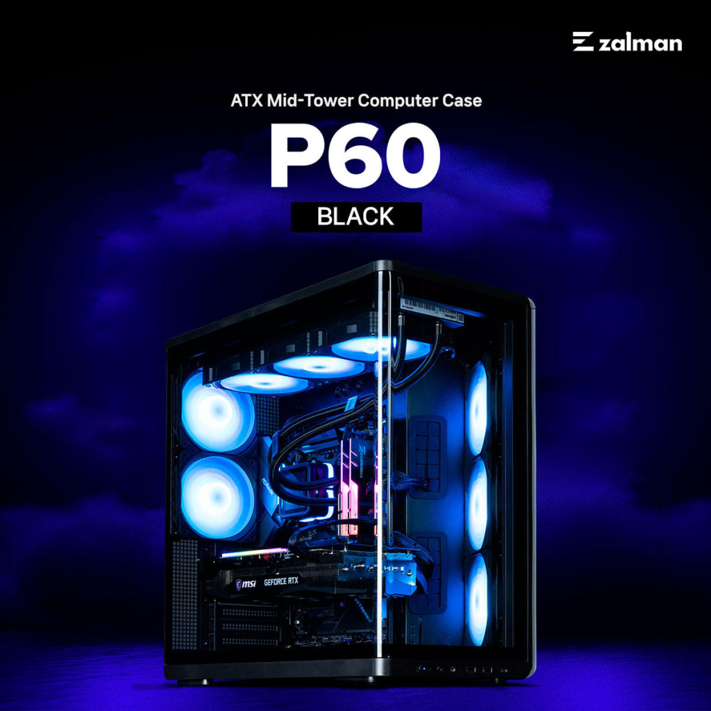 Корпус для ПК Zalman P60BLACK - зображення 4