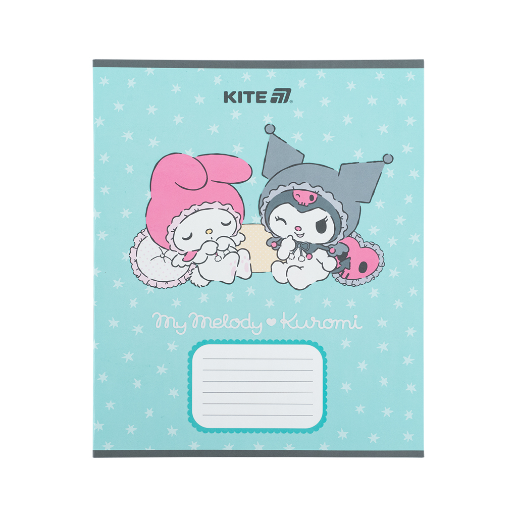 Зошит Kite Kuromi, 12 аркушів, коса лінія (HK25-235-2) - изображение 9