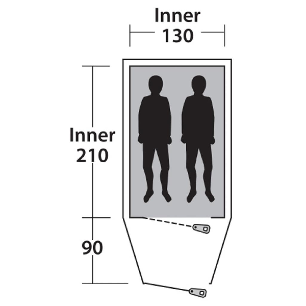 Намет Outwell Earth 2 Blue (928275) - зображення 10
