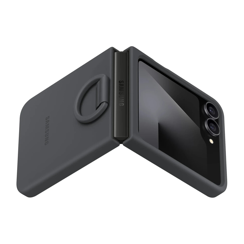 Чохол до мобільного телефона Samsung Silicone Flip 7 FE Black (EF-PF741TBEGUA) - зображення 3