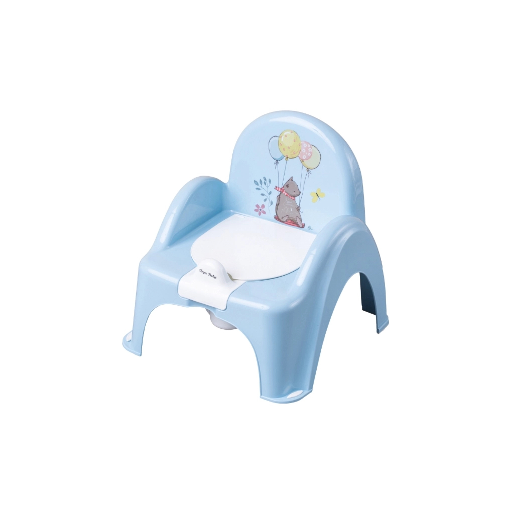 Горщик Tega Baby FOREST FAIRYTALE стілець, з музикою light blue (PO-073-108) - зображення 1