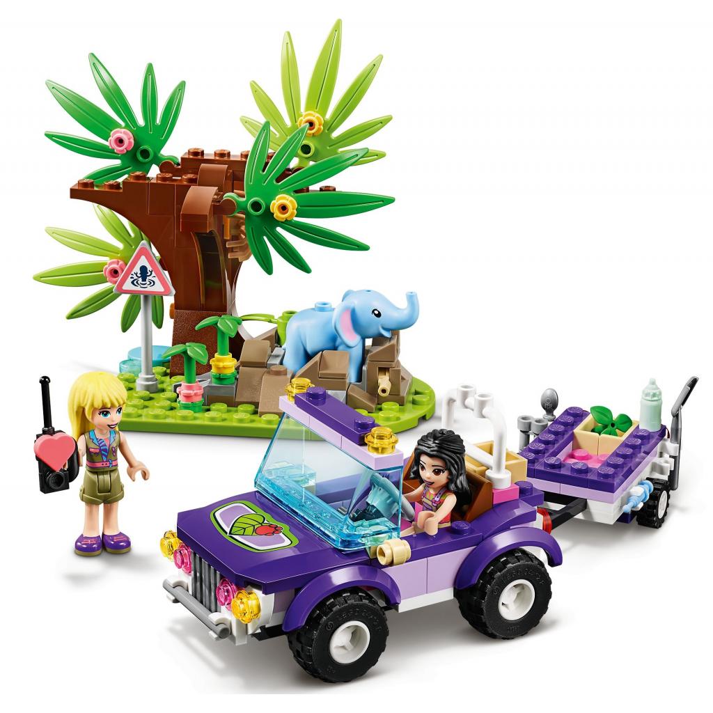 Конструктор LEGO Friends Джунглі: порятунок слоненяти 203 деталі (41421) - зображення 3