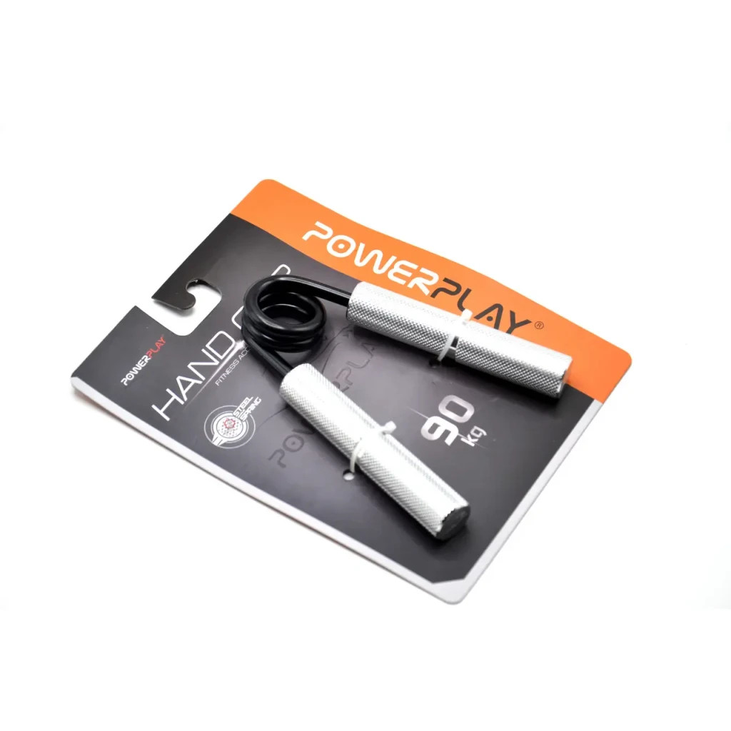 Еспандер PowerPlay -ножиці алюмінієвий 90 кг Hand Grip Срібний (PP_4322_90kg) - зображення 6