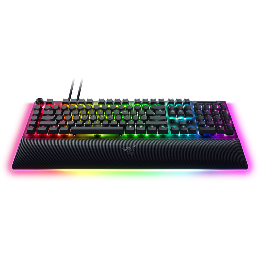 Клавіатура Razer BlackWidow V4 PRO Yellow Switch USB UA Black (RZ03-04681800-R3M1) - зображення 4