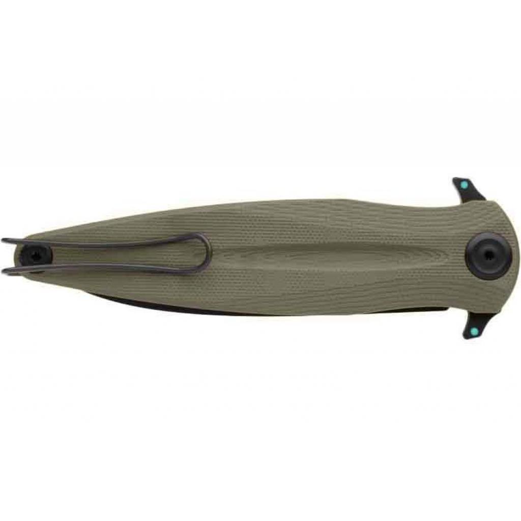 Ніж Acta Non Verba Z400 Sleipner Liner Lock DCL/Olive (ANVZ400-008) - зображення 3