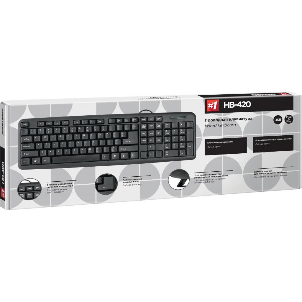 Клавіатура Defender HB-420 RU (45420) - зображення 2