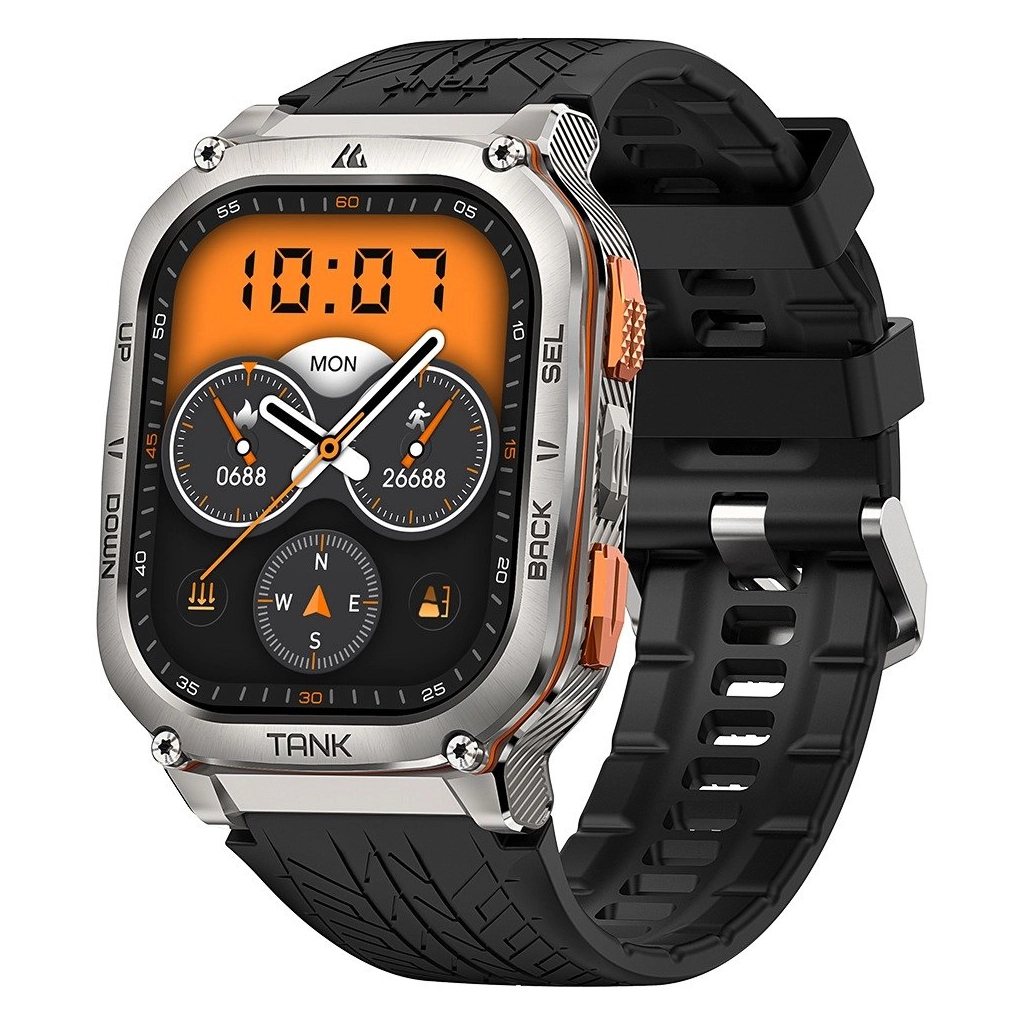 Смарт-годинник KOSPET Tank M3 ULTRA SILVER (6974958250715) - зображення 1