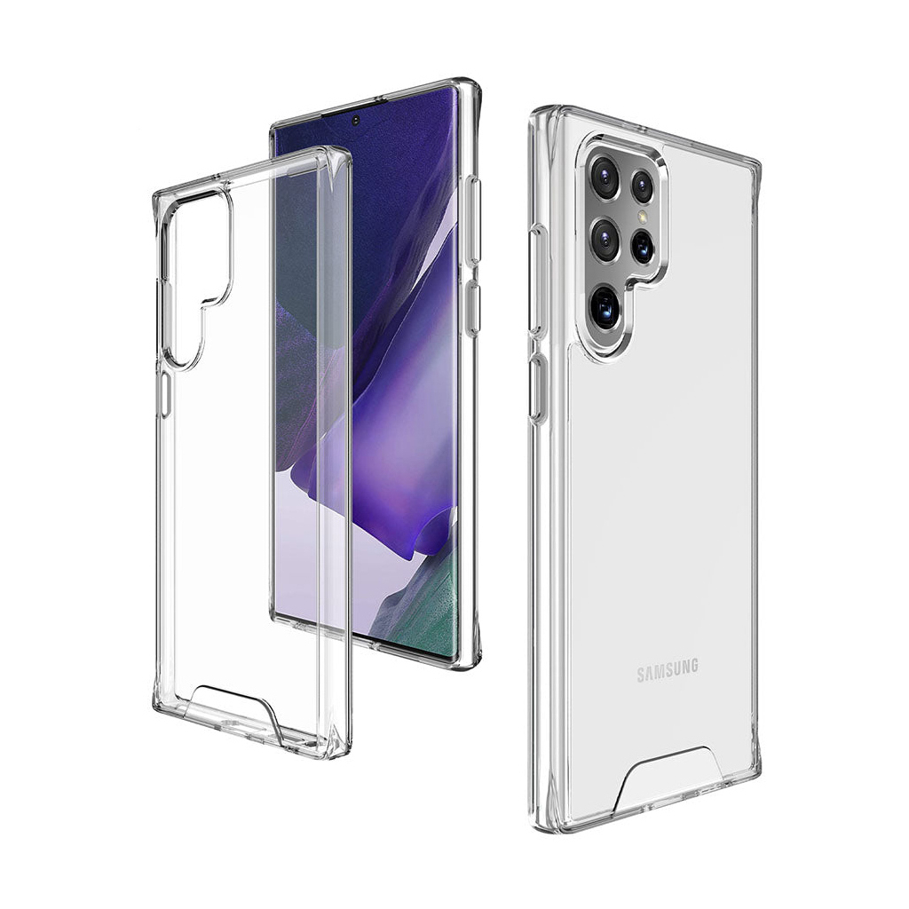 Чохол до мобільного телефона BeCover Space Case Samsung Galaxy S22 Ultra 5G SM-S908 Transparancy (708256) - зображення 2