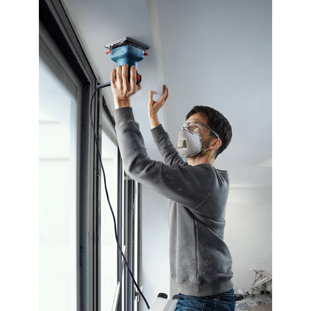 Шліфувальна машина Bosch GSS 140 A 220Вт, платформа 101х112, 28000кол/хв, 1.1кг (0.601.2A8.021) - зображення 5