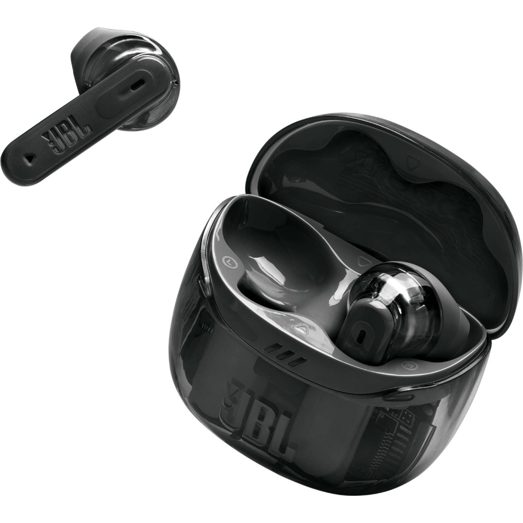 Навушники JBL Tune Flex 2 Ghost Black (JBLTFLEX2GBLK) - зображення 2