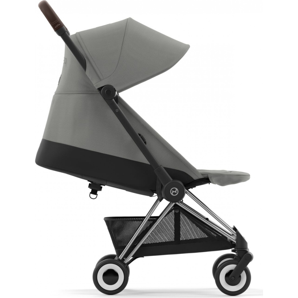 Коляска Cybex Coya Chrome Dark Brown Mirage Grey (522004395) - зображення 6