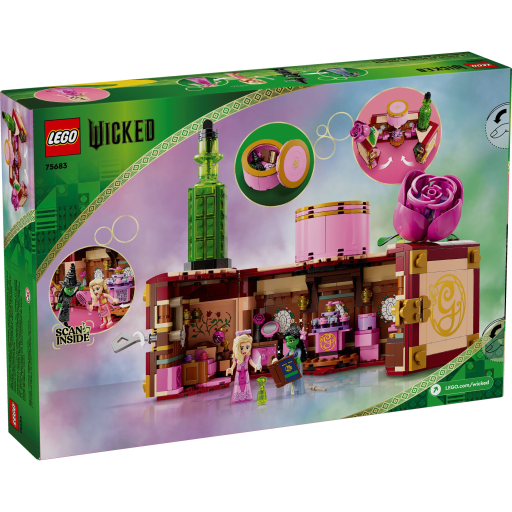 Конструктор LEGO Wicked Кімната Ґлінди й Ельфаби 740 деталей (75683) - зображення 8