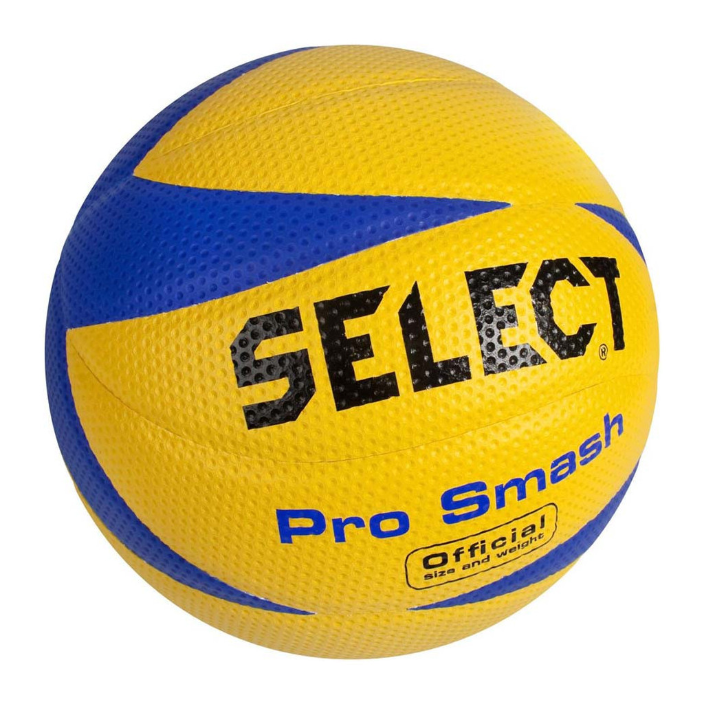 М'яч волейбольний Select Pro Smash Volley New жовто-синій 5 214450-219 (5703543040292) - зображення 1