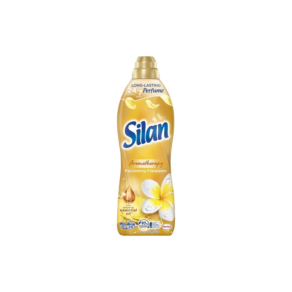 Кондиціонер для білизни Silan Ароматерапія Захоплюючий франджіпані 770 мл (9000101583175) - изображение 1