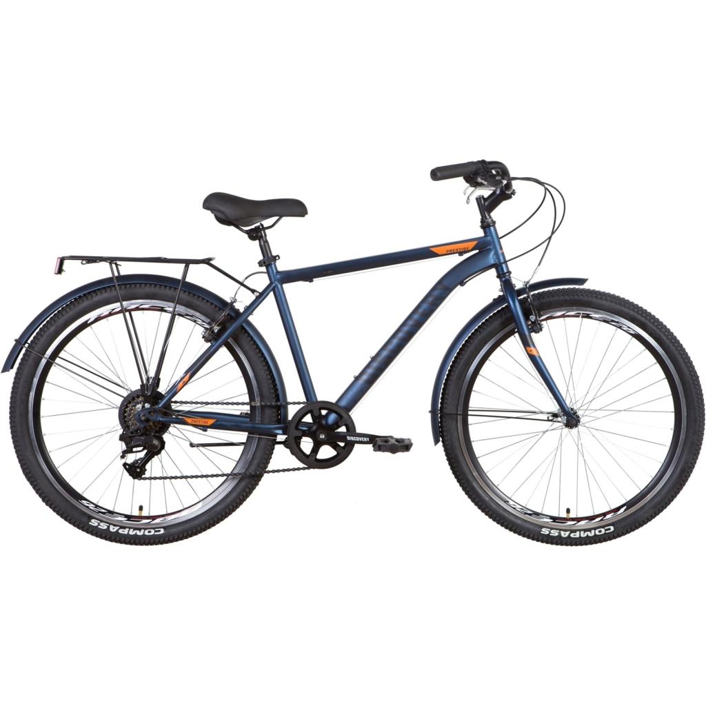 Велосипед Discovery 26" Prestige Man Vbr рама-18" 2022 Dark Blue (OPS-DIS-26-464) - зображення 1