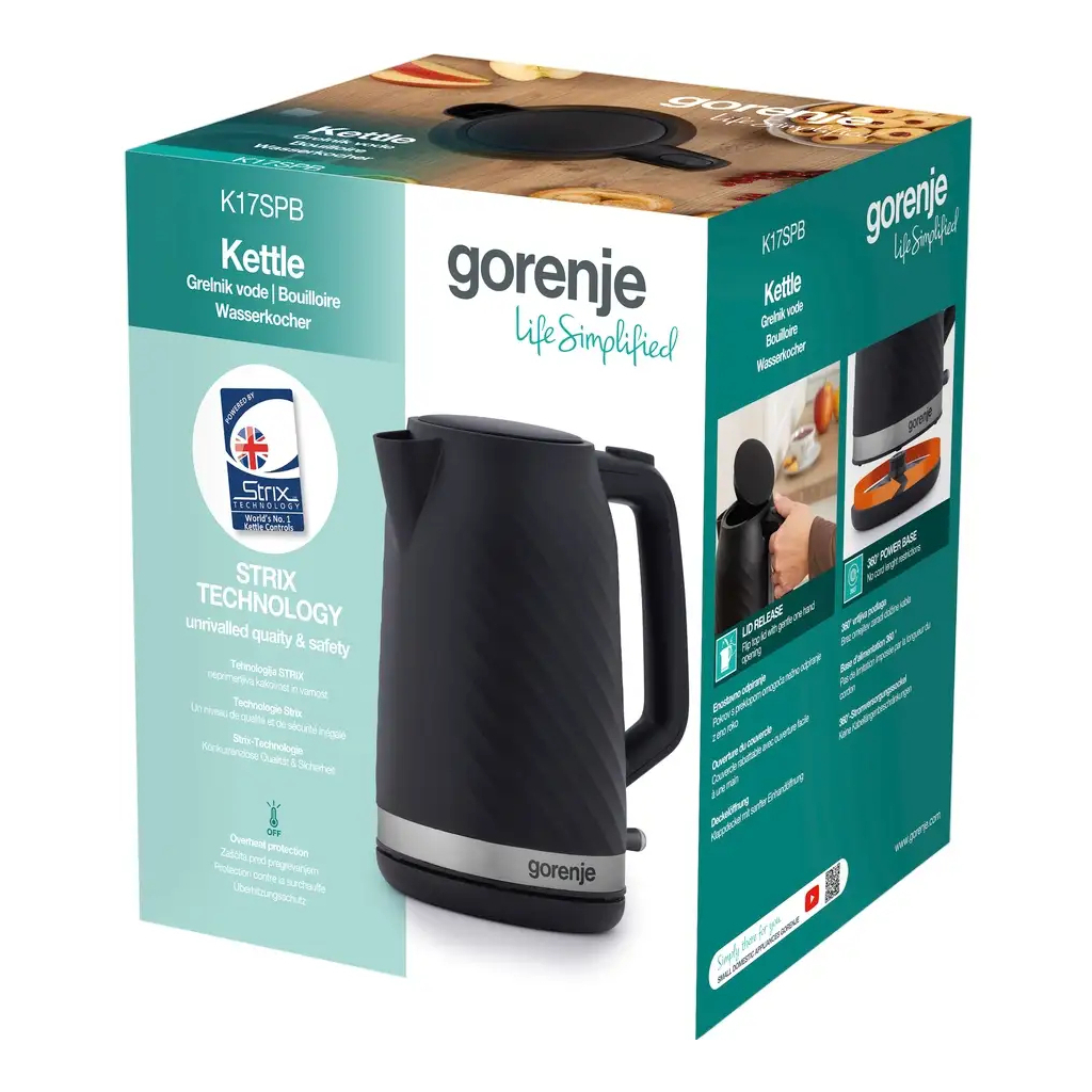 Електрочайник Gorenje K17SPB - зображення 10