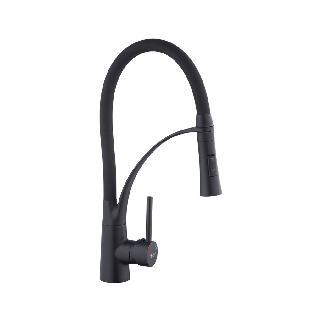 Змішувач Kroner Ersel-SCH03393BLK - зображення 1