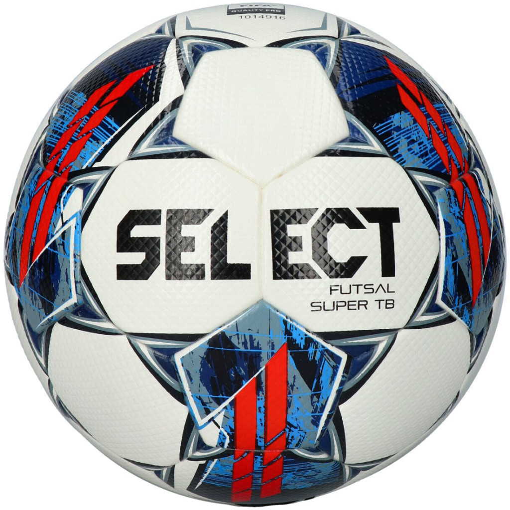 М'яч футзальний Select Super TB v22 біло-червоний Уні 4 (5703543298471) - зображення 1